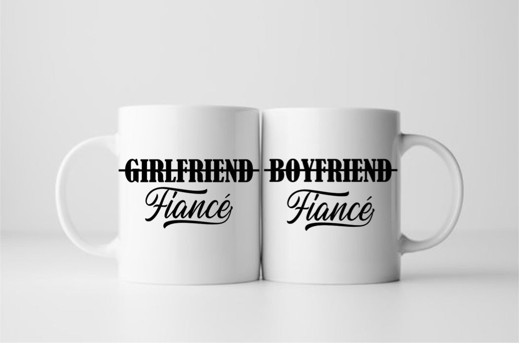 Fiancé mug set