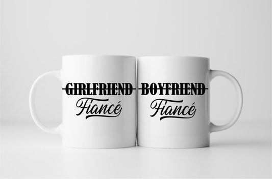 Fiancé mug set