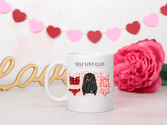 Self love club mug