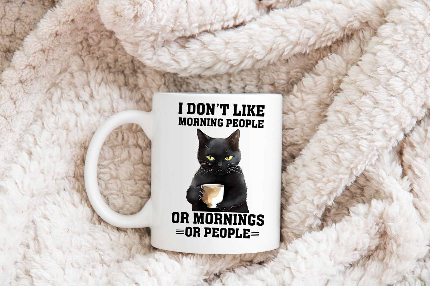 Funny cat mugs