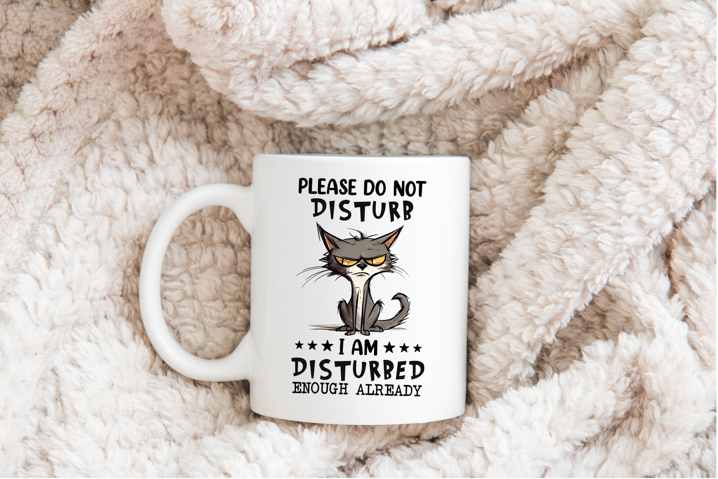 Funny cat mugs