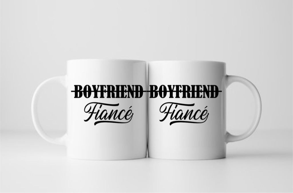 Fiancé mug set