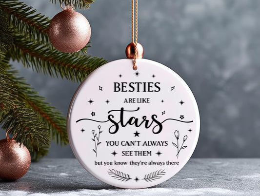 “Besties” bauble