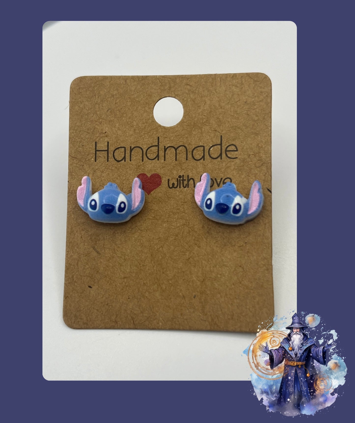 Cartoon stud earrings