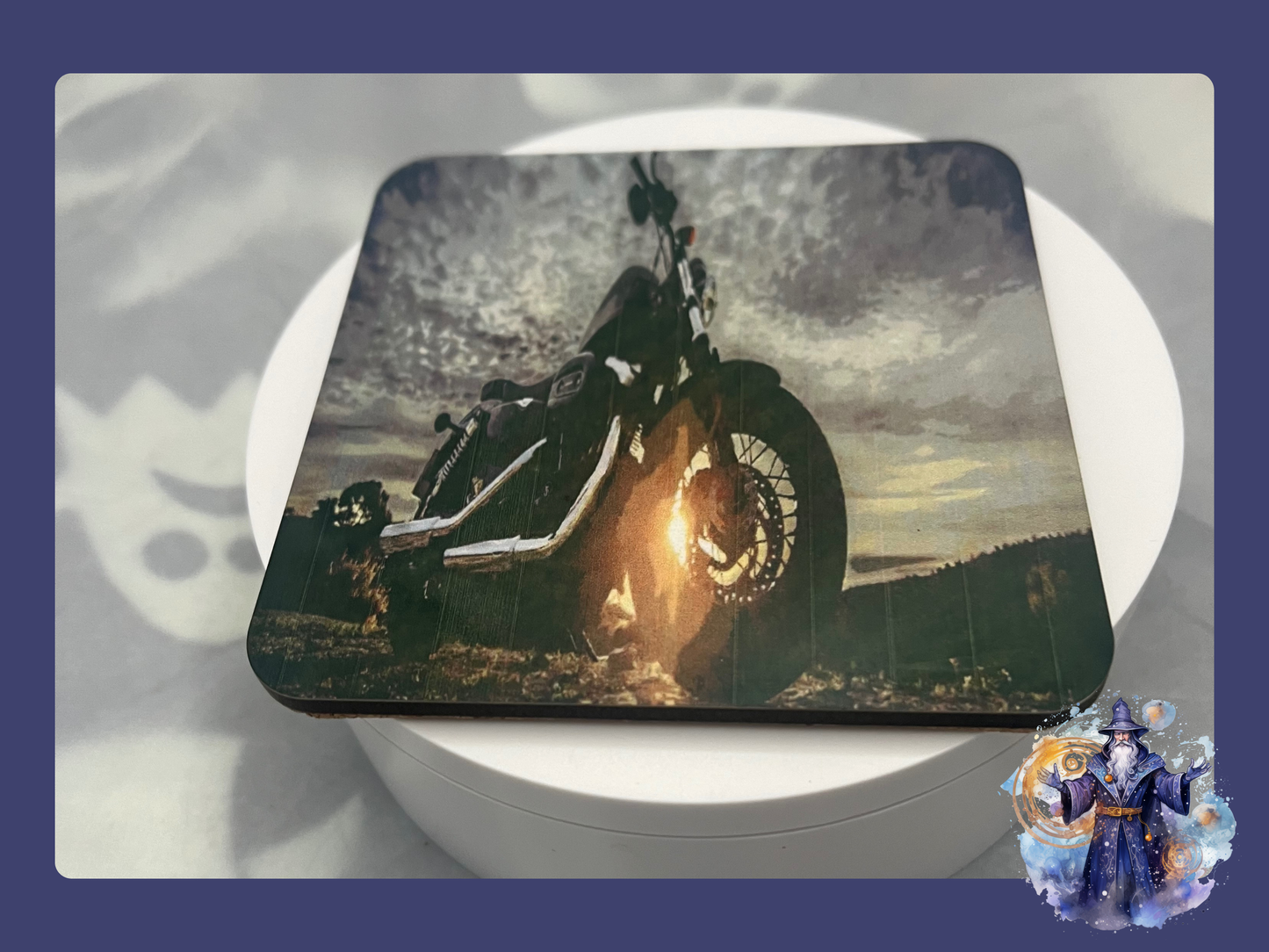 Motorbike Mug and Coaster