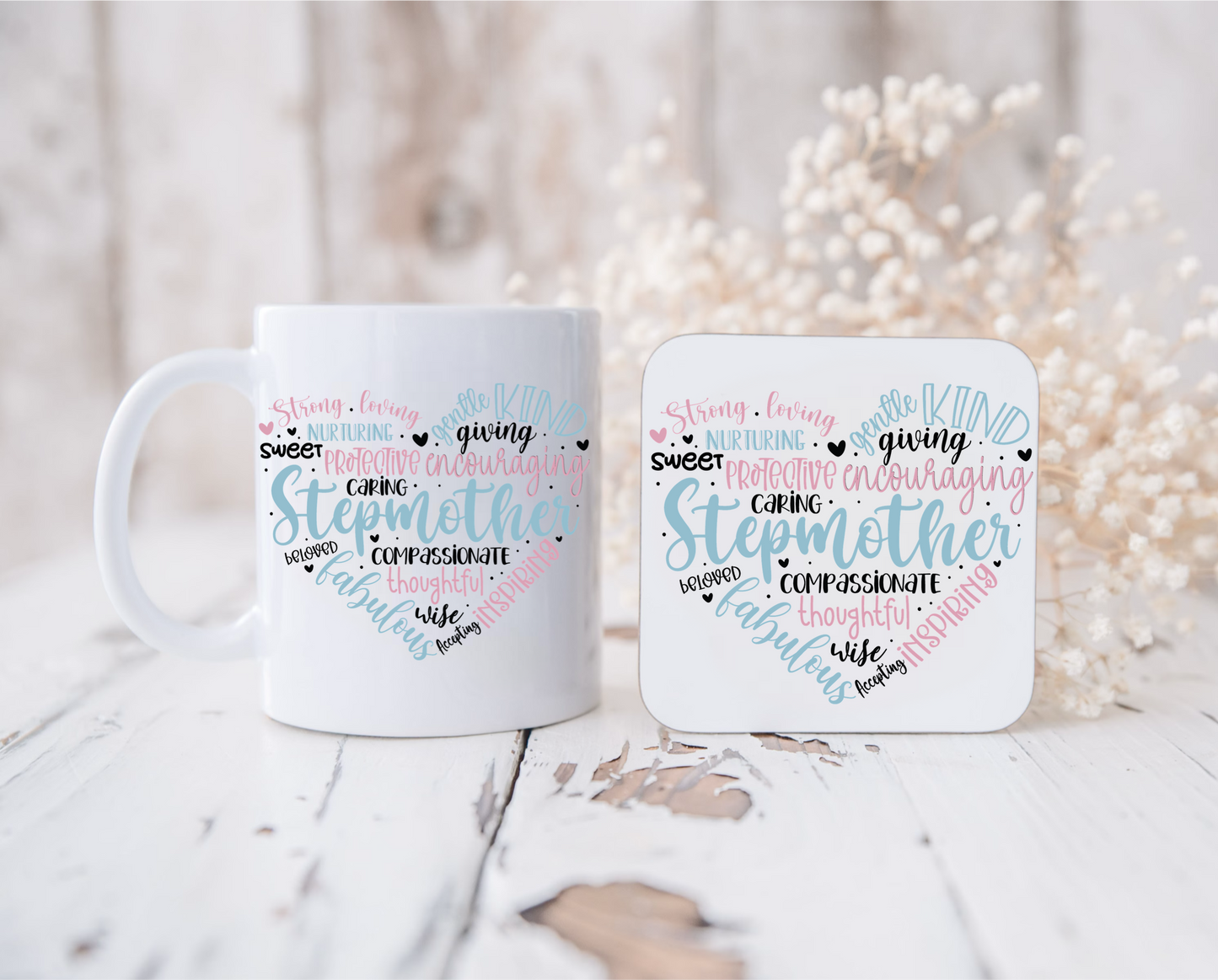 Female relation Mug and coaster set