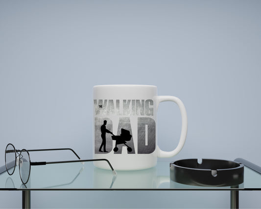 Walking Dad mug