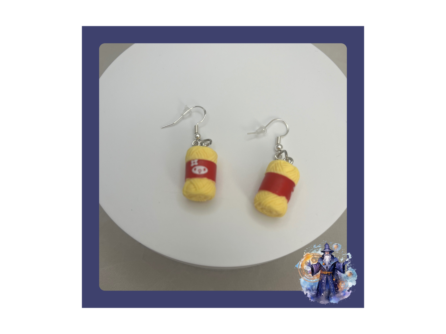 Wool Roll Earrings