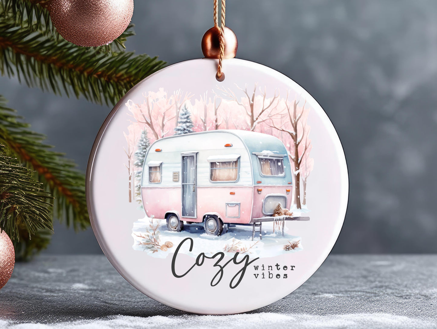 Cozy winter bauble