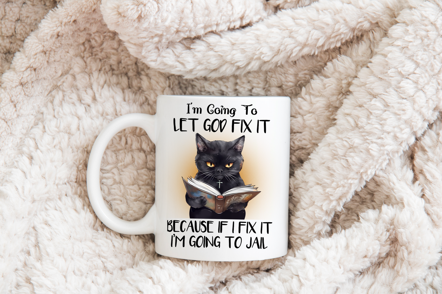 Funny cat mugs