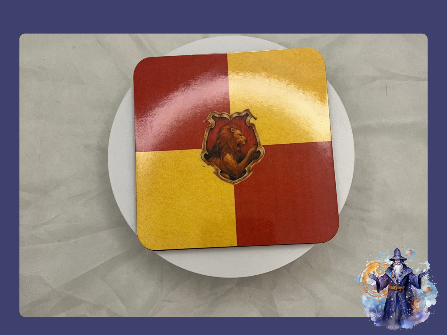 Hogwarts house coaster