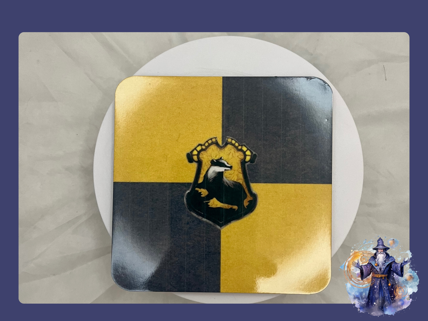 Hogwarts house coaster