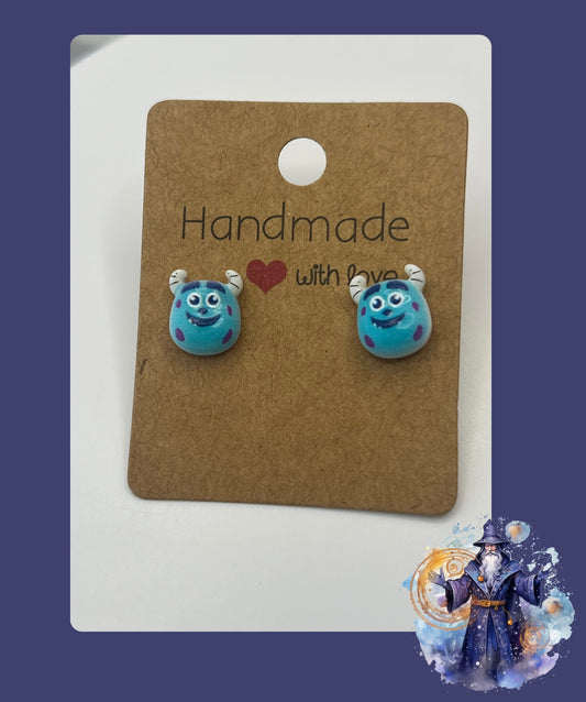 Cartoon stud earrings