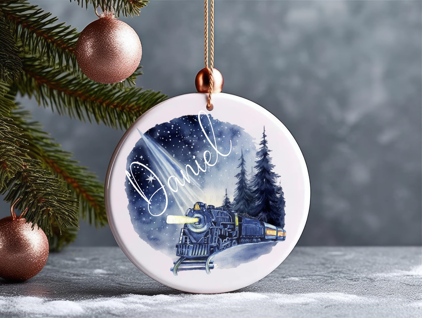 Personalised baubles