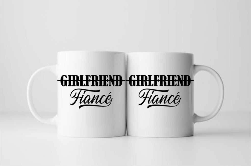 Fiancé mug set