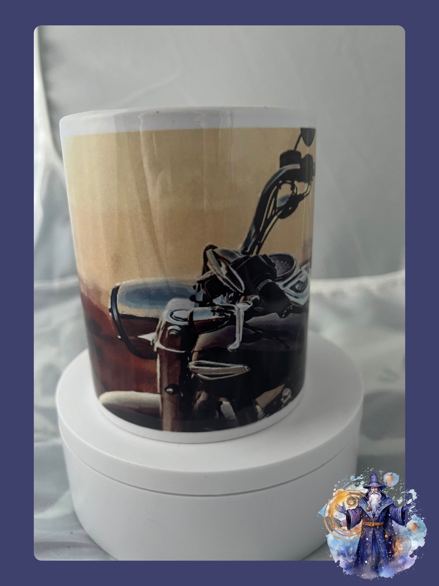 Motorbike Mug and Coaster